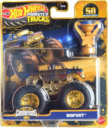 Hot Wheels Trophy Champions Gold Chrome Collection