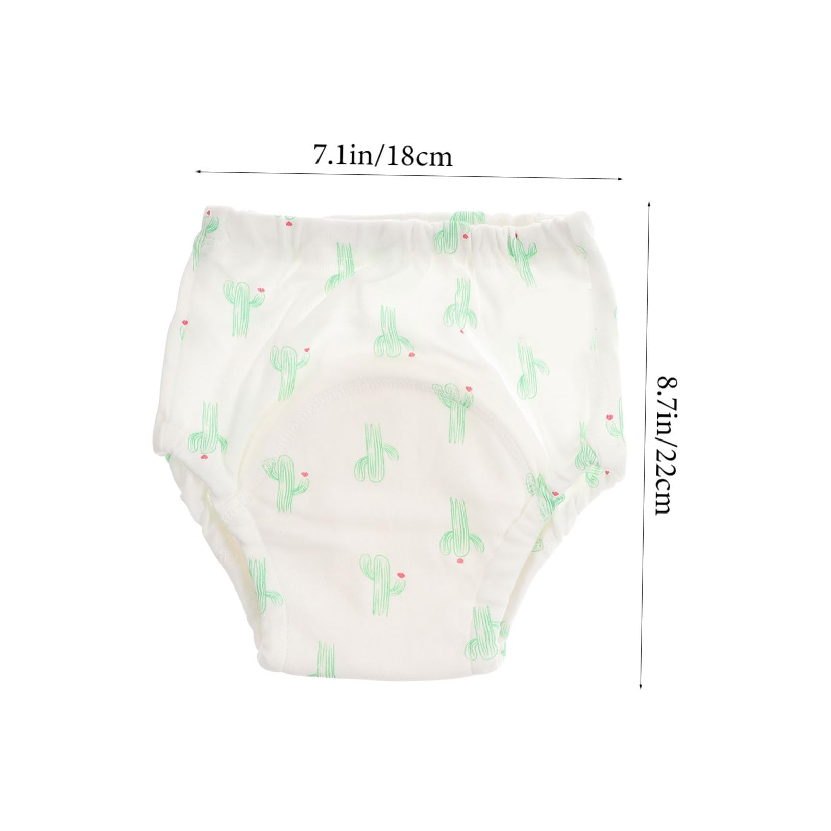 Toddmomy 2pcs Baby Training Pants Washable No Bad Smell Skin Friendly Boys/girls Toddler Potty Training Underwear