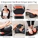 Nackenmassagegerät mit Shiatsu & Wärme, 3D Massageköpfe 3 Modi, Kabelgebundenes PU-Leder Massage für Nacken & Schultern, Shiatsu Massagegerät für Auto Zuhause Büro, Perfect Geschenk für Männer Frauen