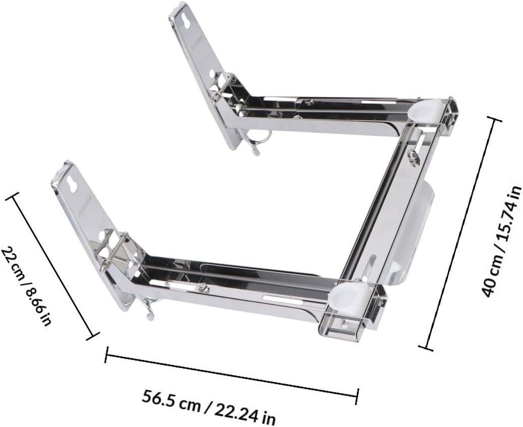 Kitchen Rack for Microwave Oven Wall Shelf Retractable Bracket Thickened