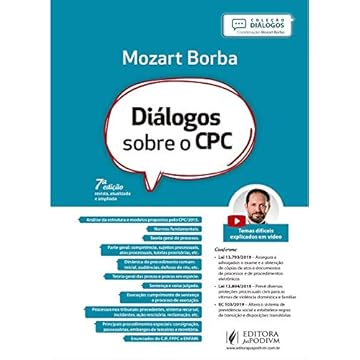Capa do livro Diálogos Sobre o CPC