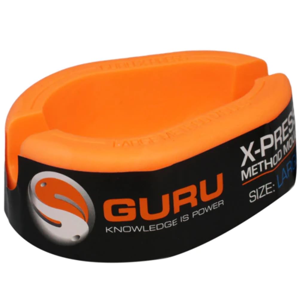 Guru X-Press Method Mould Large - Non-Stick, Quick-Release Bait Loading Tool | Perfect for Carp Fishing with Groundbait or Pellets | Compatible with Guru Method Feeders