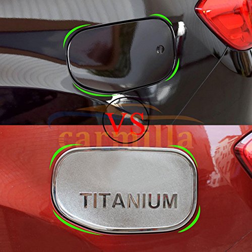1 Piece Stainless Steel Car Body Fuel Tank Cover Sticker Refitting