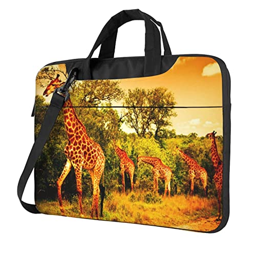 Maletín Wild Giraffe para Laptop unisex 13 pulgadas miniatura 1