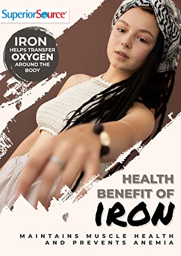 Superior Source Just Women - Iron 25 Mg, (Ferrous Fumarate), Under The Tongue Quick Dissolve Microlingual Tablets, 90 Count, Easily Absorbed, Assists Red Blood Cell Formation, Non-Gmo #TOP7