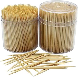 Guilty Gadgets 1000 Pack x Wooden Cocktail Sticks Toothpicks Ideal for Party