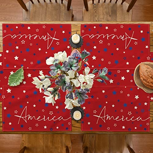 Siilues4thofjulytablerunner4thofjulypatriotictablerunnerfourthofjulydecorationsstarsamericaholidaydecorforhomepartytabledecorations Urban Country Home Decor Siilues 4th of july table runner 4th of july patriotic table runner fourth of july decorations stars america holiday decor for home party table decorations urban country home decor