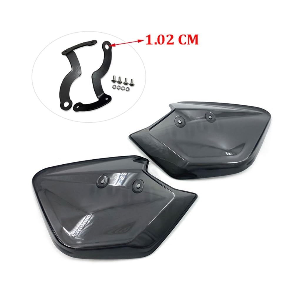 KAyziu Protezioni Mani Moto Paramani Scudo Protezione della Mano Protezione Parabrezza per H&Onda SH125 SH150i Sh 125 150i 2016 2017 2018 2019 2020 2021 (Color : Red A