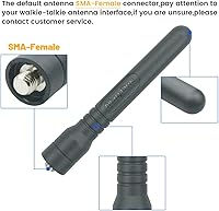 Vista 6 de Paquete de 2 antenas PMAE4020AR PMAE4020 para radios BPR40 Mag One UHF 400-470 MHz 3.7 in/3.74 pulgadas