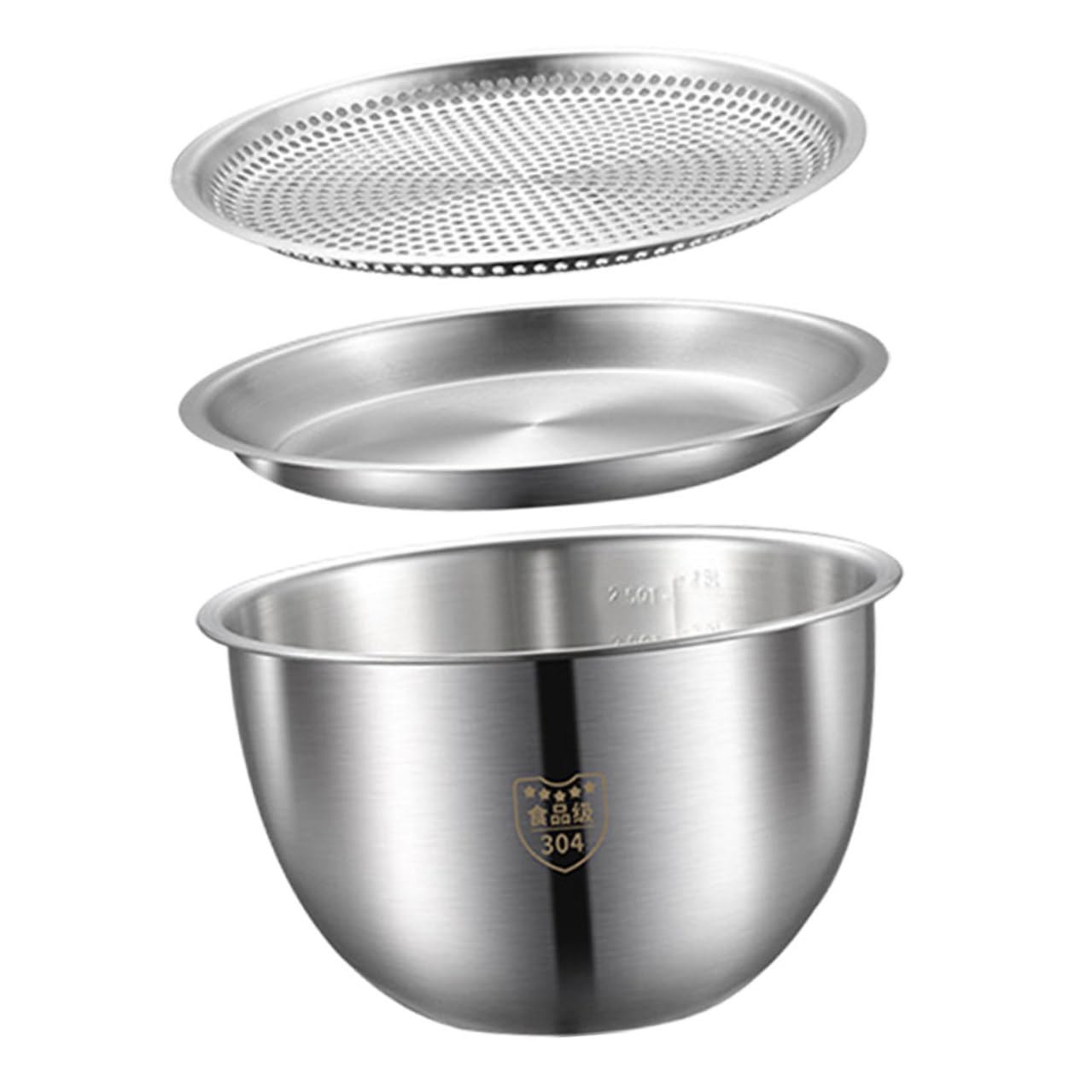 Bol de lavage riz anti-gaspillage avec poignée, passoire ergonomique légumière