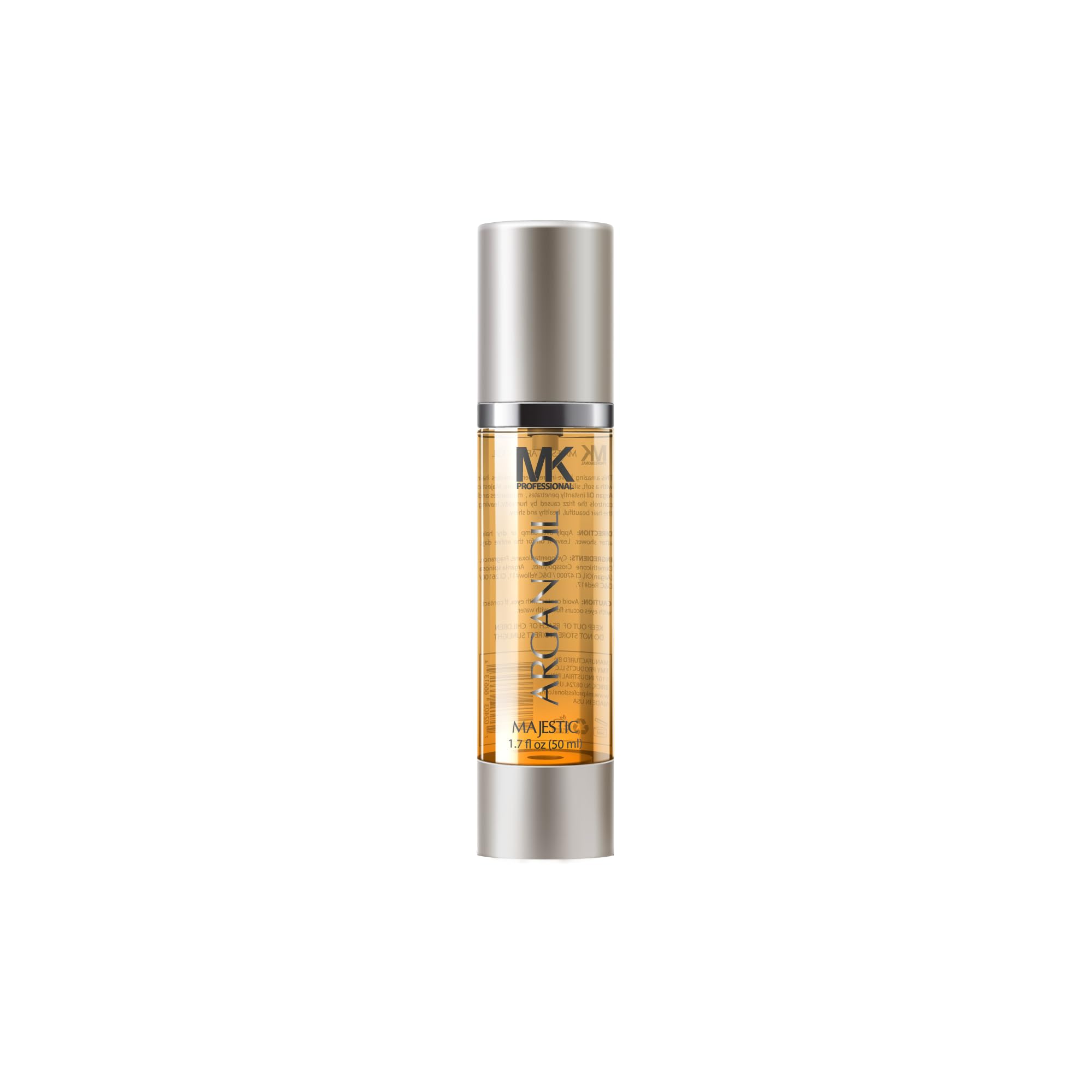 MK PROFESSIONAL Argan Oil (1.7 fl. oz/ 50ml) for Soft & Silky Hair - Suitable for Coloured & Keratine Treated Hair - No Sulphate, Phosphate or Paraben-image-17