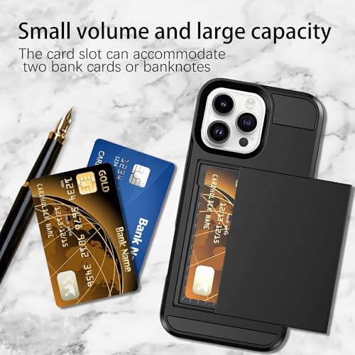 Coque iPhone 14 Pro antichoc protégeant l'écran et remplaçant votre portefeuille - 3