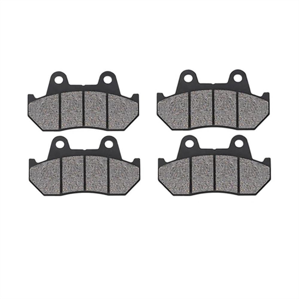 Plaquettes de frein avant arrière anti-bruit pour Turbo CX 500 GL 1200 et CBX 750 2 paires