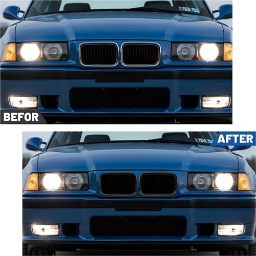 Calandre double ligne noire pour restaurer le style de votre BMW E36 - 3