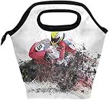 Einfach als Lunchpaket, Picknicktasche, Kleinigkeitenbeutel oder Einkaufstasche zu verwenden. Die Unisex-Lunch-Tasche eignet sich nicht nur für Arbeit und Universität, sondern auch für Outdoor-Aktivitäten wie Angeln, Wandern, Picknicks usw.