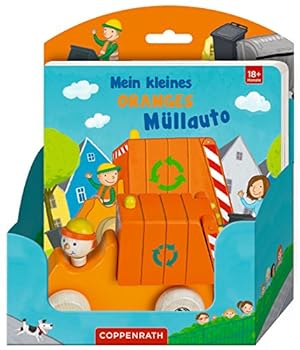 Board book Mein kleines oranges Müllauto [German] Book