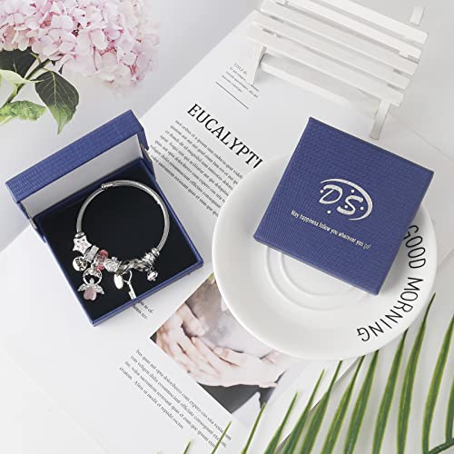 Ds Charm Bracelets For Girls,Exquisite Cute Cartoon Friendship Bracelets Stainless Steel Bangle With Birthday Gift Box, Adjustable Girls Jewelry Suitable For Holiday Gifts thumb #5
