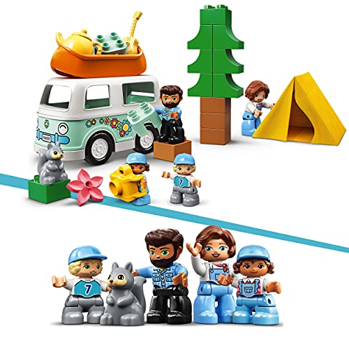 Image of LEGO 10946 Duplo My City: Adventure in the Family Motorhome, Toy Car for Boys and Girls +2 years old