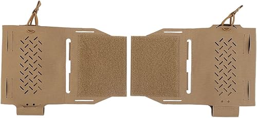 Miniatura 10 de Conjunto de bolsa de ala expansiva, soporte de radio militar 5.56 Mag bolsa chaleco de caza accesorios bolsa lateral aparejo pecho