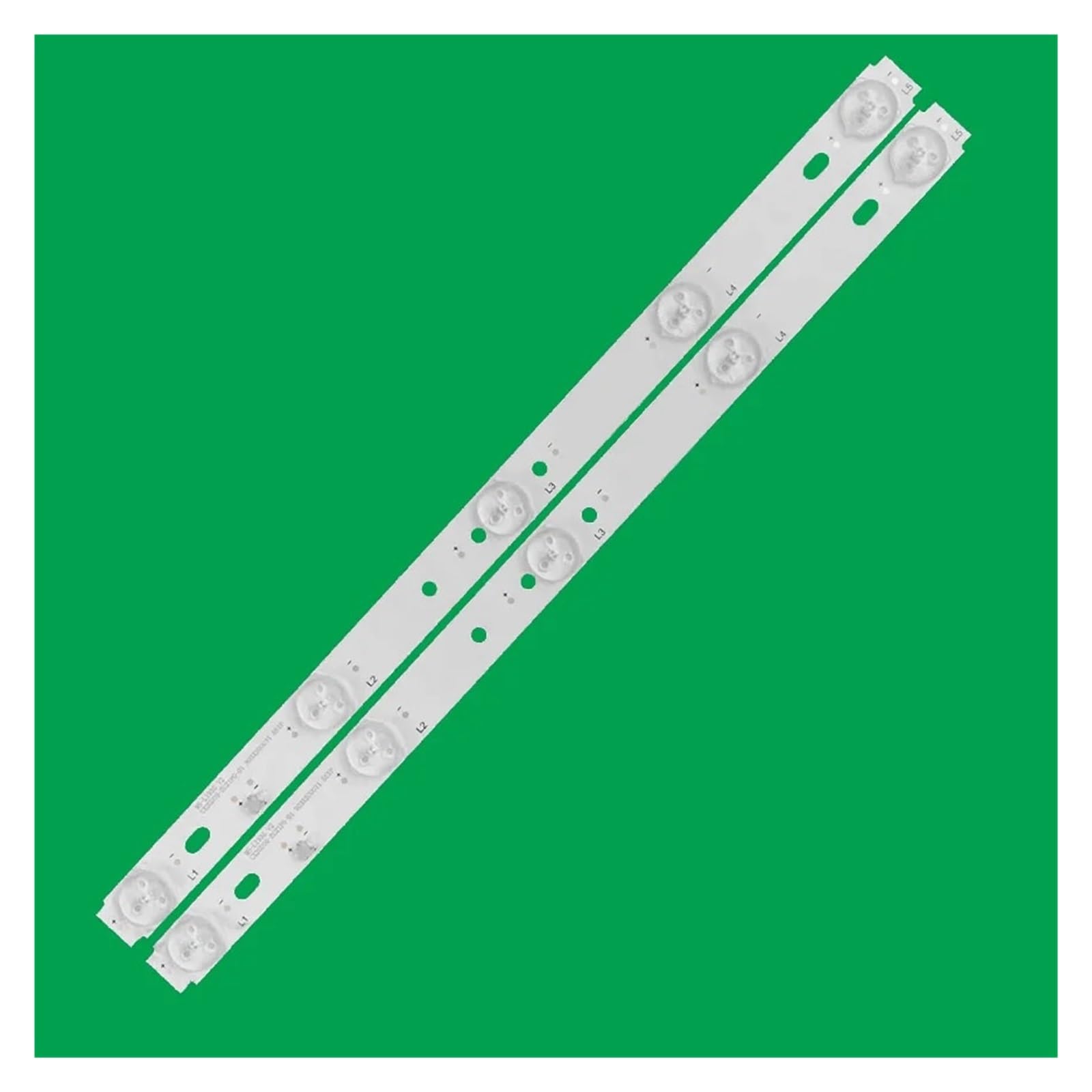 YUEZUYIOU LED Backlight Strip for CX20D05-ZC21FG-01 303X200031 H20D7100E/W H20D7200E 20LEM-1026/T2C 20R470 MS-L1335 V2 CX195DLEDM ST-2040YK AX020LD003-S2(1kit-2pcs)