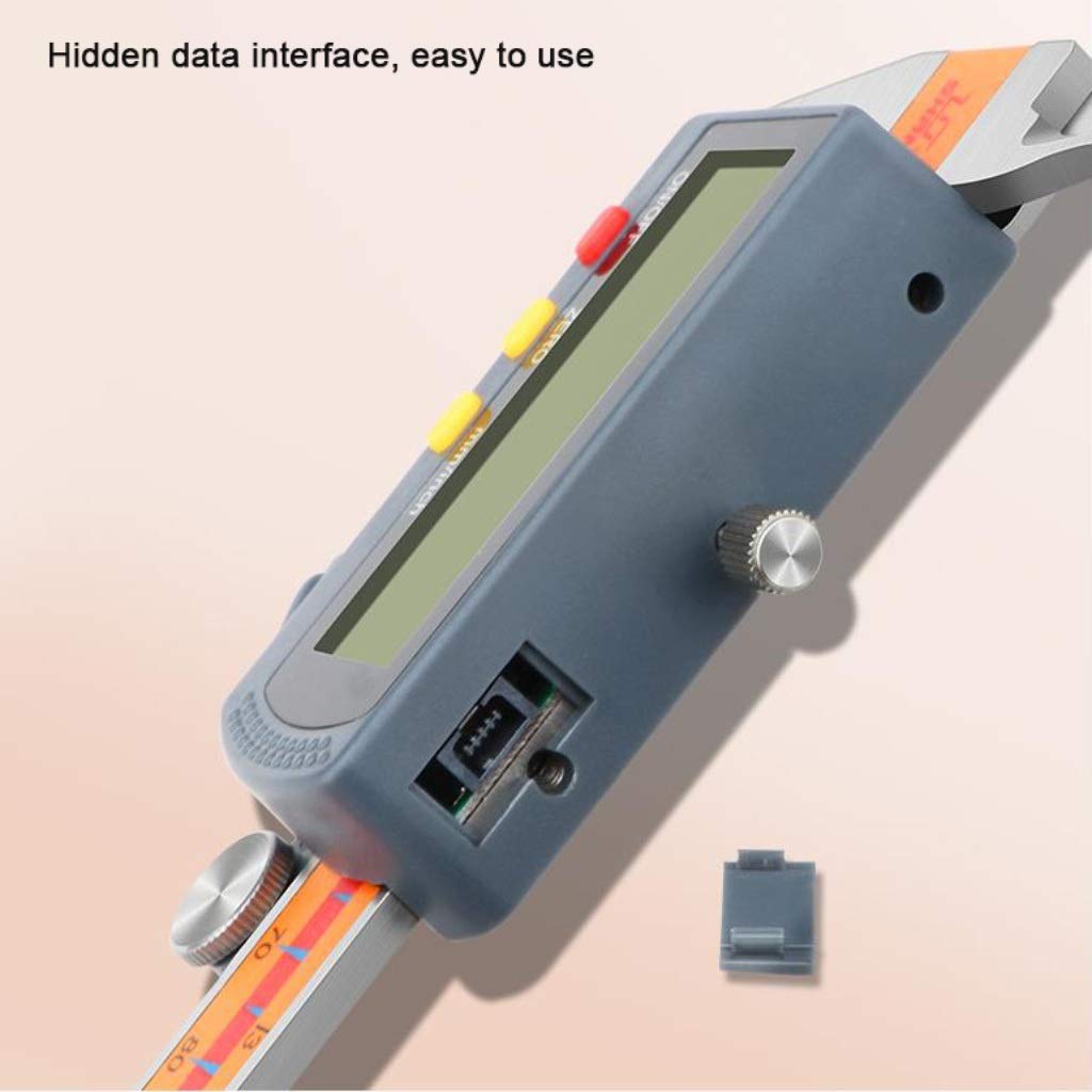 Suwalizki Elektroniczny Cyfrowy Cyfrowy Zacisk Ze Stali Nierdzewnej Vernier Caliper High Precision Industrial Pomiar Narzędzia Zakres: 0-150mm