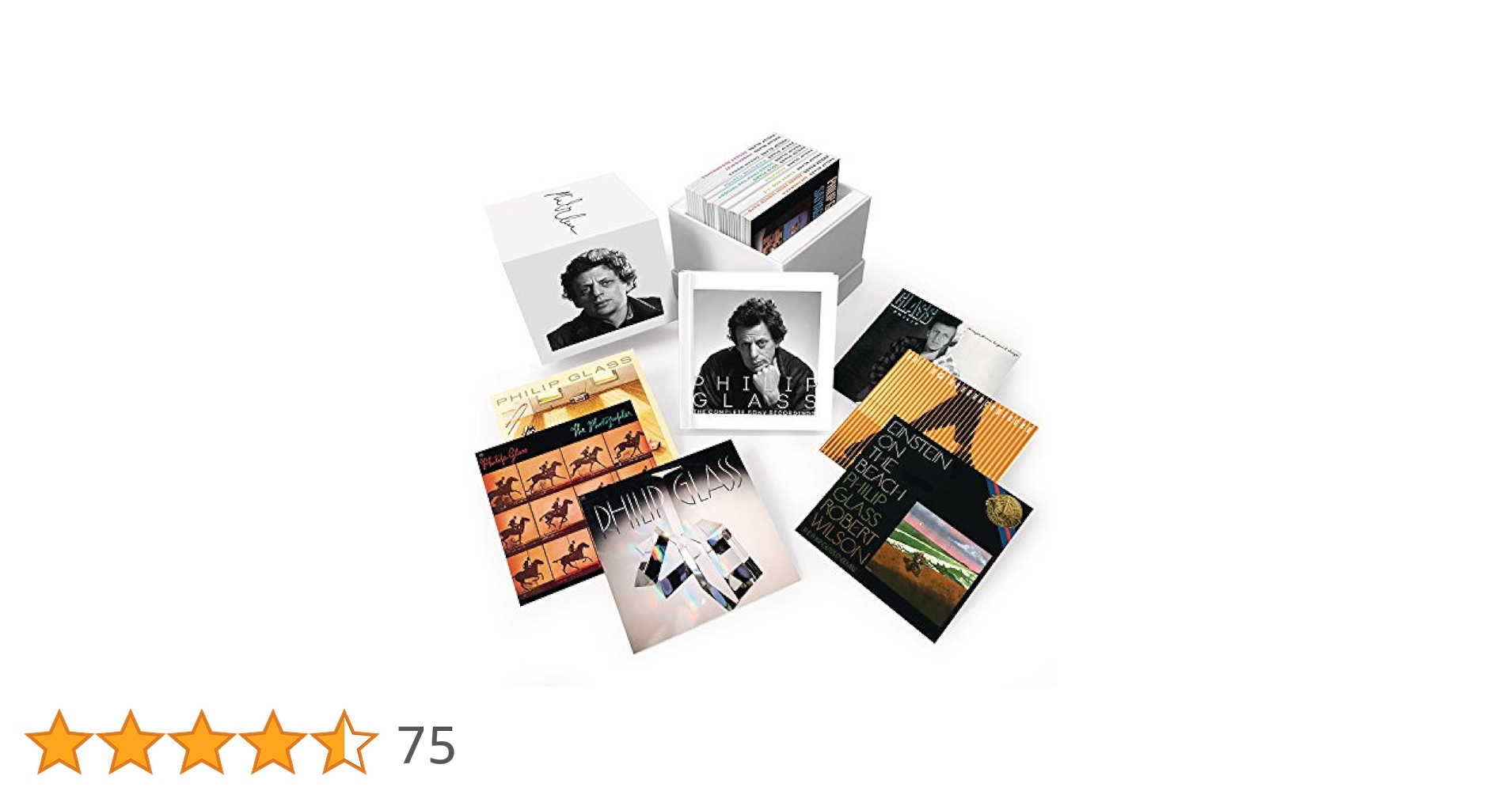洋楽 Philip Glass Complete Sony Recordings Philip Glass – The Complete Sony Recordings – Box Set