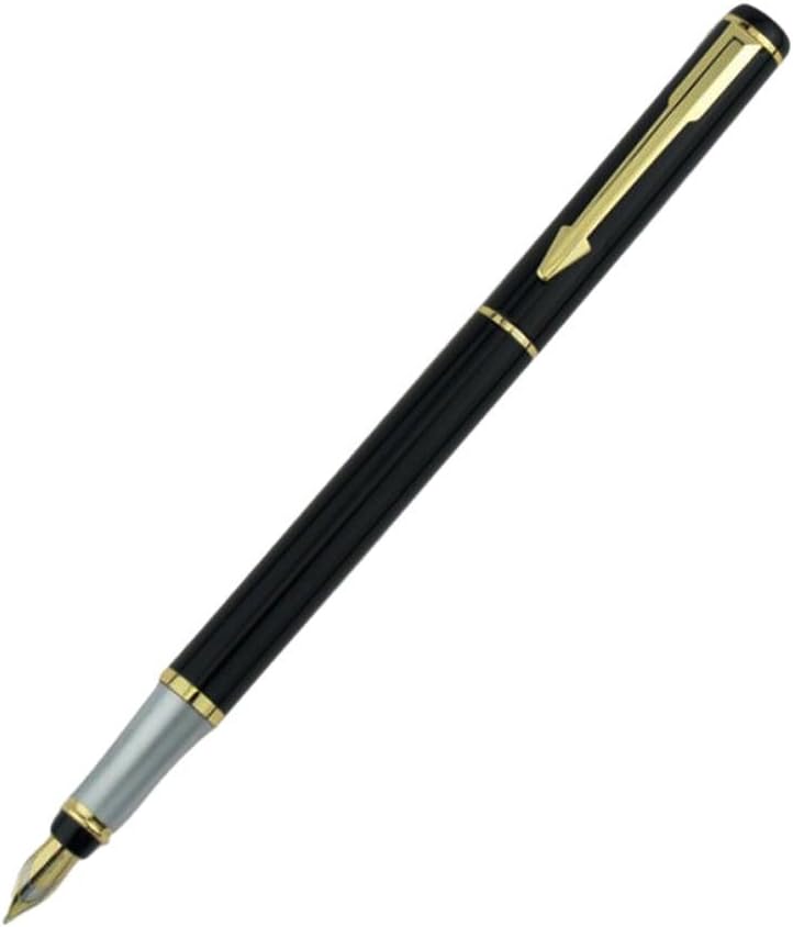 Jinhao Baoer 801 Luxury Executive Stainless Steel Fountain Pen - Foto 2
