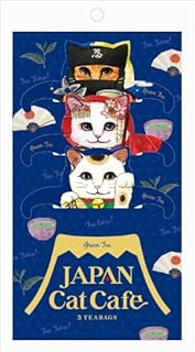 ジャパンキャットカフェ 緑茶 ティーバッグ【期間限定商品】