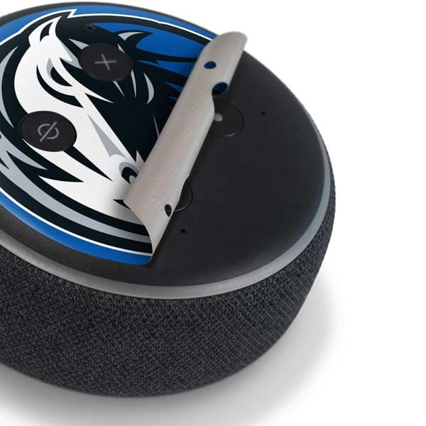 Skinit Decal Audio Skin Compatible with Amazon Echo Dot 3 - Officially Licensed NBA Dallas Mavericks Large Logo Design