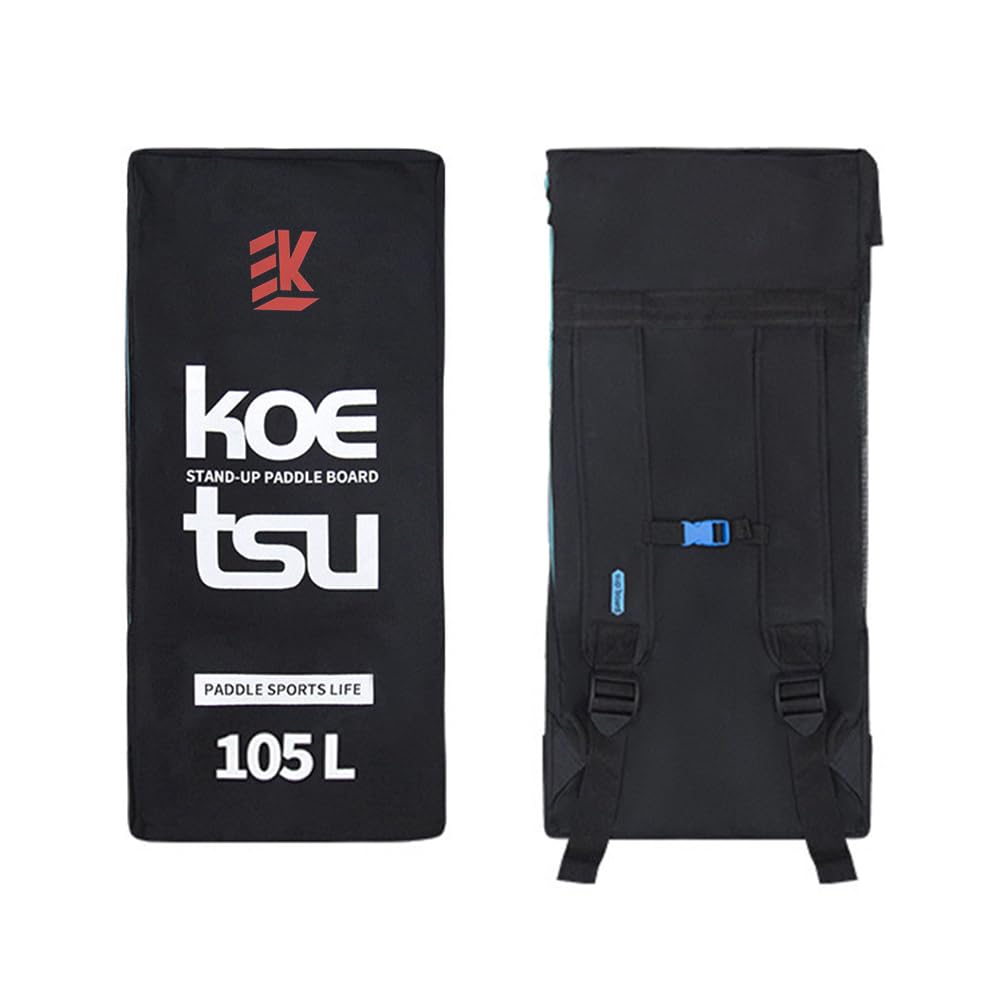 LIXADA Mochila inflable para tabla de remo de 80 L/105 L/125 L, gran capacidad, resistente al desgarro, para tabla de remo y engranajes, mochila de viaje duradera
