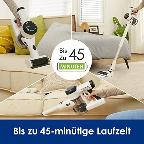 Tineco Pure ONE X Pet Smart Akku Staubsauger für Haustier Haushalte, kabelloser Handstaubsauger umwandelbar, tragbar leicht leise, Hartböden, Teppiche, Wandhalterung – Bild 4