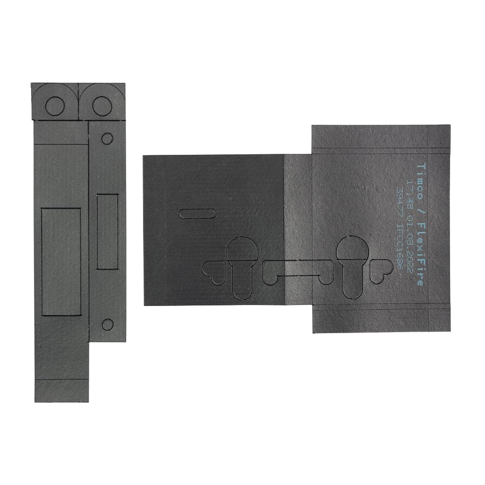 Timco Universal Intumescent Deadlock Kit Universal FlexiFire Lock Pads Seal