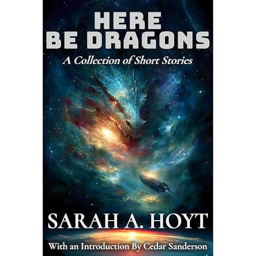 Here Be Dragons Audiolibro Por Sarah A. Hoyt arte de portada