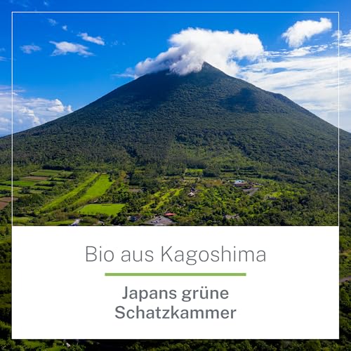 Matcha Bio Tee Pulver 50g lose – Hochwertiger Grüntee aus kontrolliert biologischem Anbau in Kagoshima Japan – Sanft-herb mit feiner Umami-Note – Für Matcha Latte, Smoothies & Zeremonie – MyCupOfTea