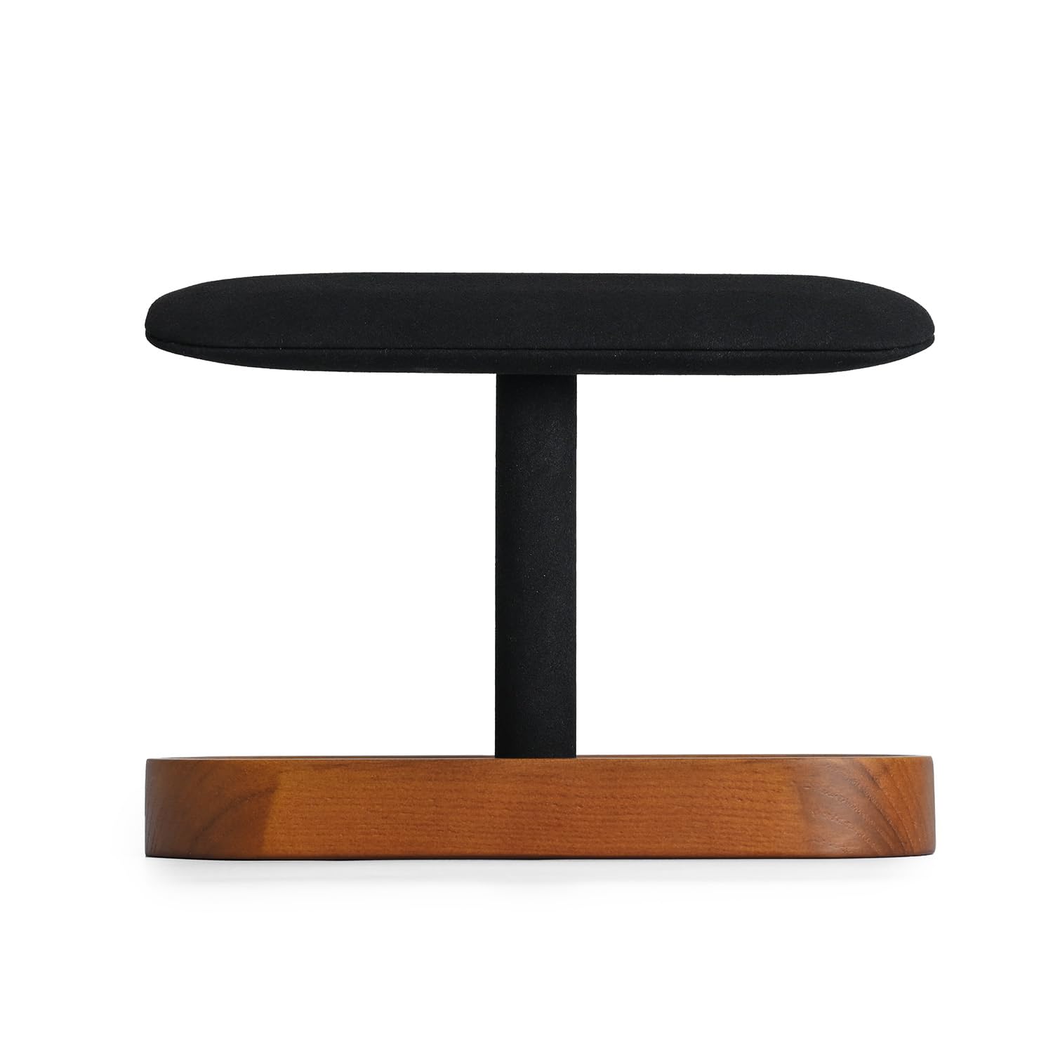Oirlv Présentoir à Bijoux en Bois Massif Présentoir Pour Montres Rangement Pour Bijoux Rangement Pour Bagues(Noir)