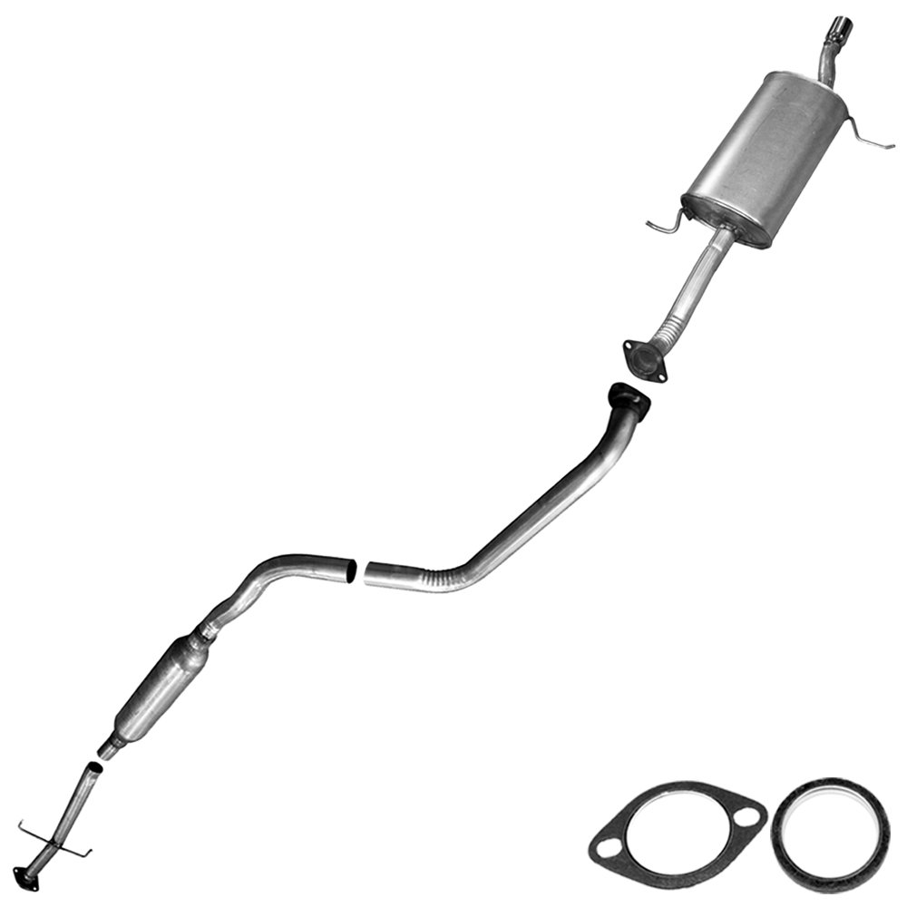 mazda protege exhaust