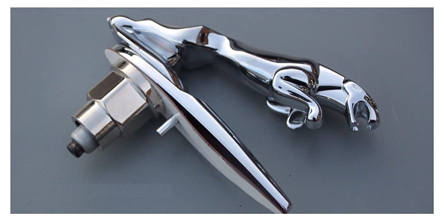 AUTOVITY Front Hood Ornament Car Emblem Logo Cover Badge Fit for Jaguar XJ XE XF XK F-PACE F-Type I-PACE-image-14