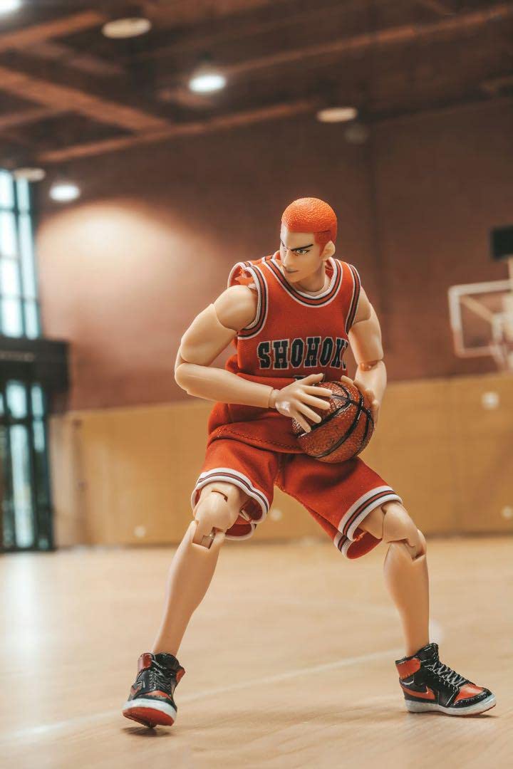 【早い者勝ち！】スラムダンク　可動フィギュア Amazon.co.jp: YamFig スラムダンク フィギュア 赤木 剛憲 Slam Dunk