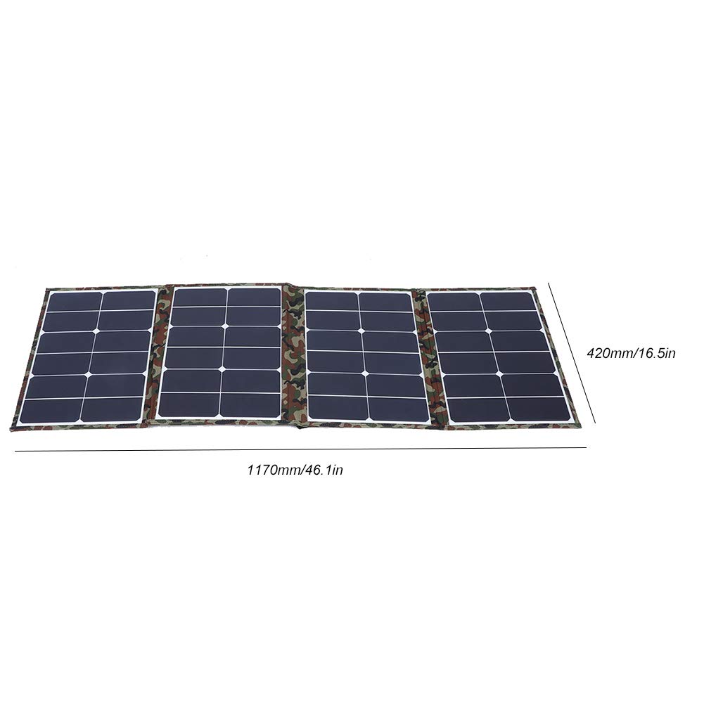 Cargador Portátil del Panel Solar, Diseño Plegable 120W