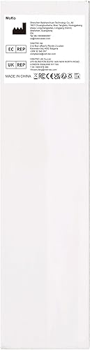 Miniatura 9 de MoKo Depurador eléctrico giratorio, 490 RPM inalámbrico con 9 cabezales de cepillo reemplazables y mango largo de extensión ajustable, limpiador