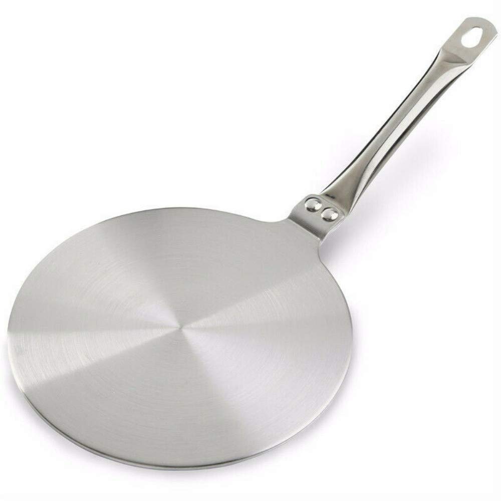 Induction Cooktop Converter Disk Stainless Steel Cookware Thermal Guide Plate (Diameter 20cm)
