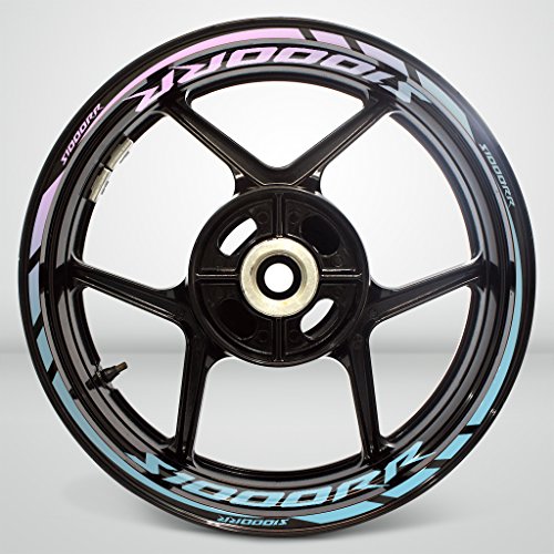 image for Stickman Vinyls 2 Tone Amethyst Motorcycle Rim Wheel Decal Accessory S