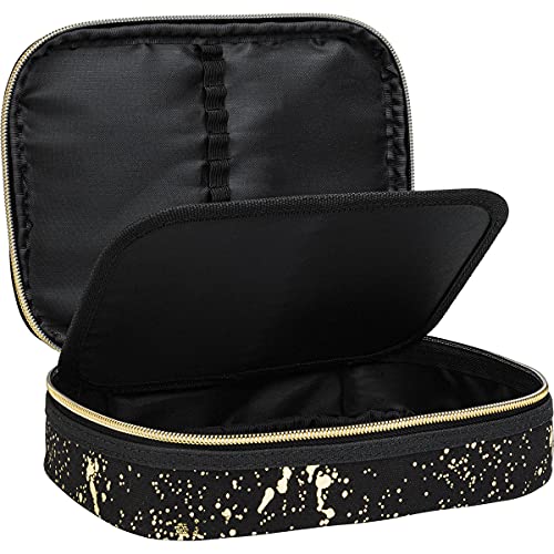 Estojo Box Académie Natural Preto - Tilibra