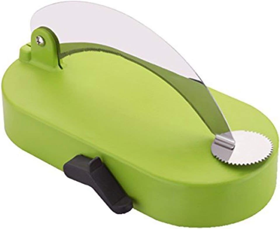 Kitchenware Vegetable Cutter Vacuum Base (Color May Vary, Stainless Steel;Plastic)