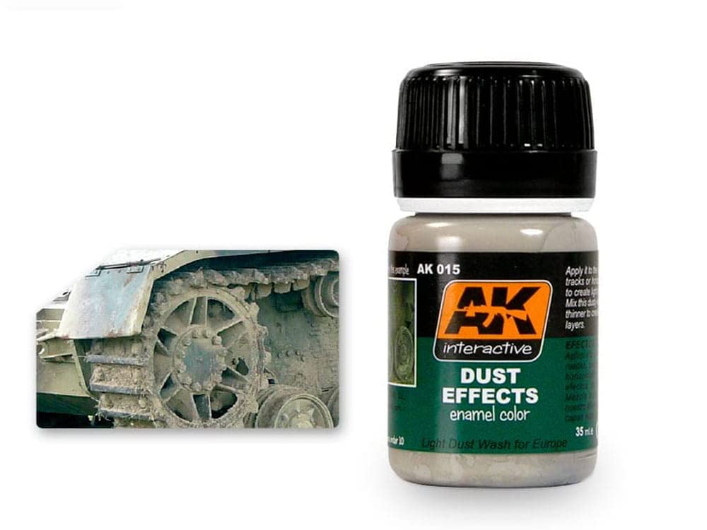 Ak Interactive White Ak Weathering Ak015 Dust Effects (35Ml)