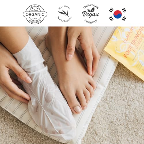 Clapoti FYC8142-220301-A Organic Cleansing & Moisturizing Foot Masks thumb #5