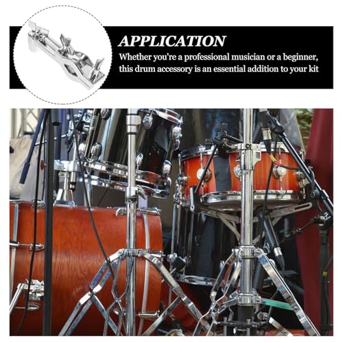 Soporte de Bracket Metálico para Cowbell de Batería miniatura 6