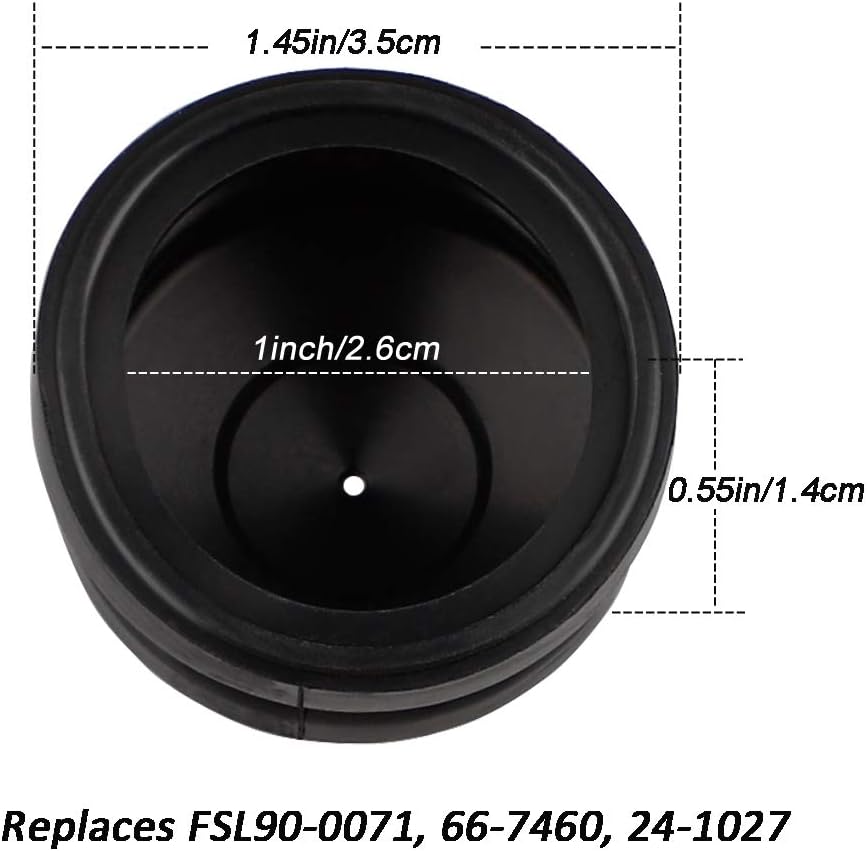 review HUZTL 120-440 Primer Bulb with 44-2750 298090-s Primer Bulb Fuel Filter Primer Line for Toro fit Lawn-Mower and Snow-Blower HSK635 Carburetor 66-7460