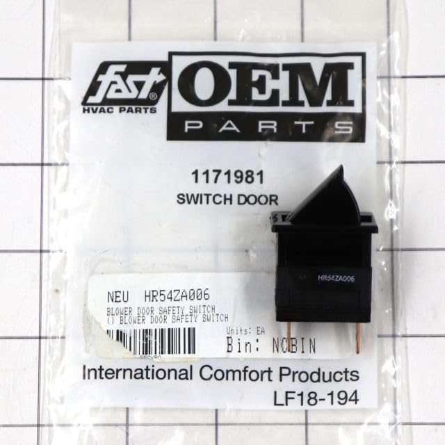 HR54ZA006 Furnace Blower Door Safety Switch