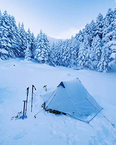 Carpa ultraligera 2 personas 3F UL Gear Lanshan camping miniatura 2